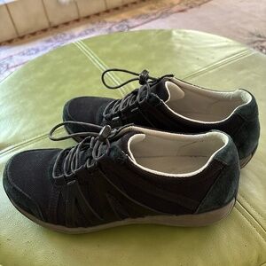 Dansko black dress sneakers.